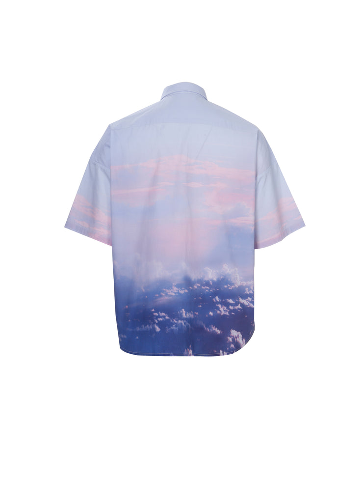 "M" Oversize Grandpa Cloud Shirt